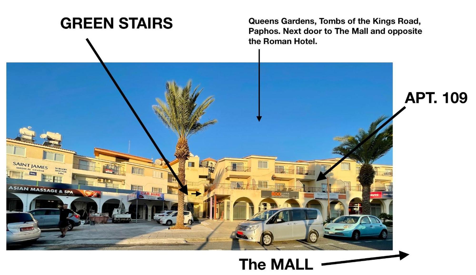 109 Queens Gardens, Paphos Apartment Exterior photo